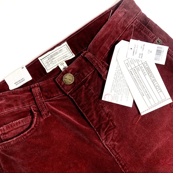 NWT $228 Current/Elliott The Girl Crush Flare Pant - Picture 7 of 8